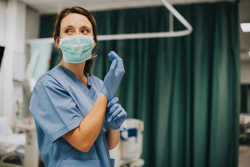 Nurse in a Hospital