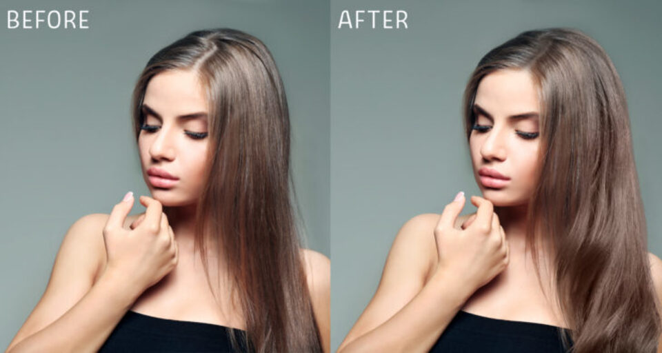 thinning hair, bald spot, hair health, beauty hack 