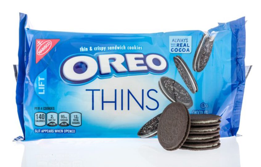 Box of Oreo Thin cookies