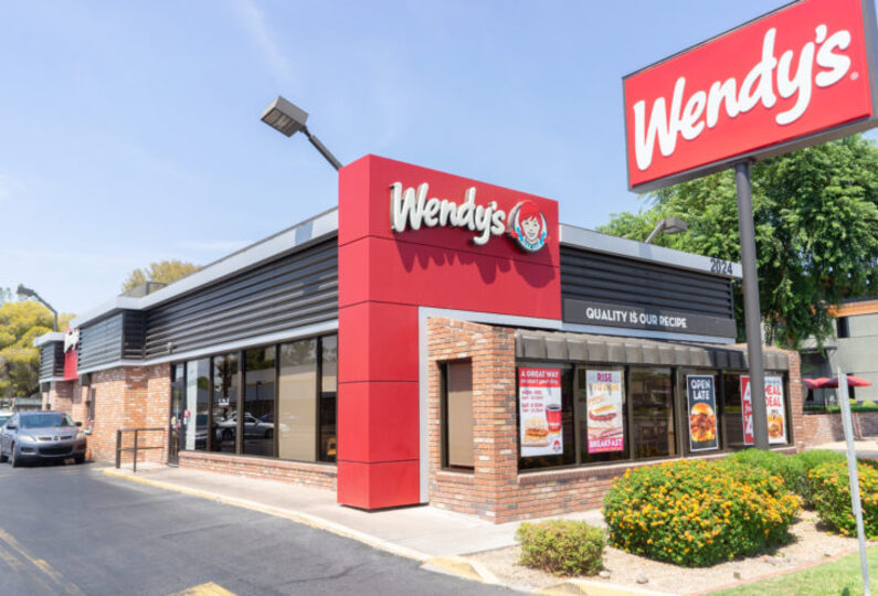 Outside shot of Wendy’s