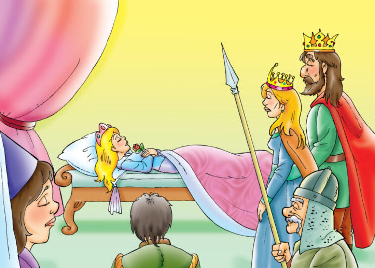 Illustration of Sleeping Beauty