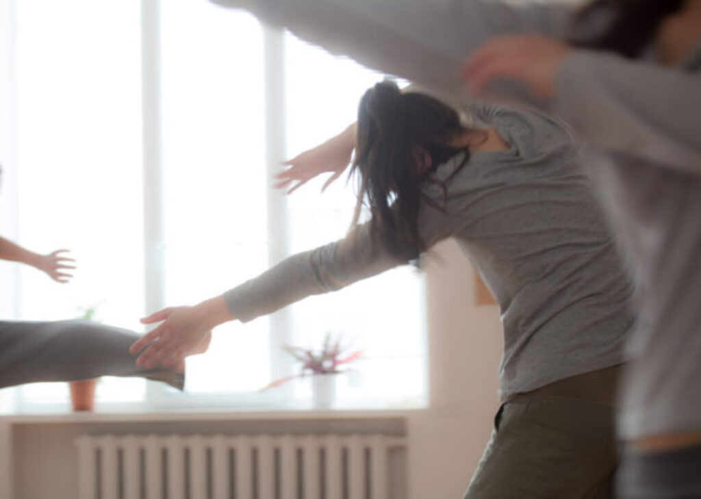Women dancing